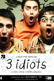 3 Idiotas - Poster / Capa / Cartaz - Oficial 2