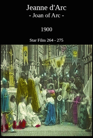Poster 2 de Curta Joana D'arc (1900)