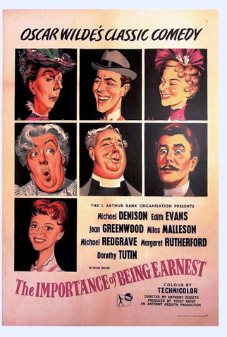 Poster 1 de Filme A Importância de Ser Honesto (1952)