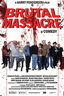 Brutal Massacre: A Comedy - Poster / Capa / Cartaz - Oficial 1
