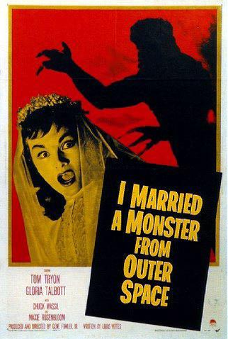 Poster 1 de Filme Casei-me com um Monstro (1958)