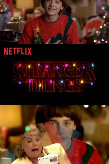 Poster de Curta Stranger Things - Natal Invertido Para Xuxa (2018)