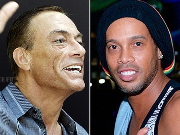 Ronaldinho Gaúcho atuará em filme com Jean-Claude Van Damme