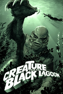 O Monstro da Lagoa Negra - Poster / Capa / Cartaz - Oficial 4