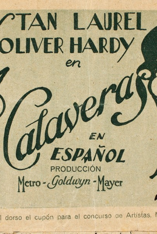 Poster 2 de Filme Os Caveirinhas (1931)