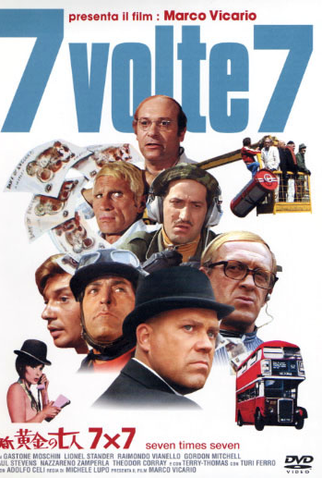 Poster 1 de Filme Sete Vezes Sete (1968)