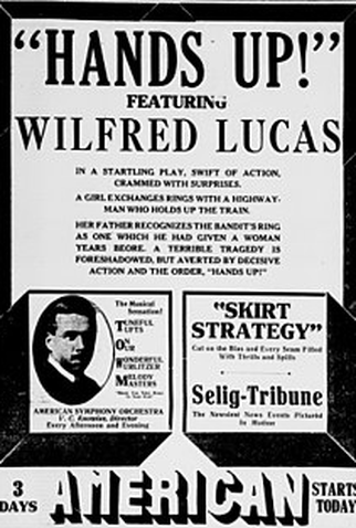 Poster 1 de Filme Hands Up! (1917)