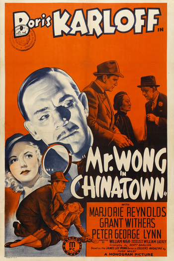 Poster de Filme Mr. Wong no Bairro Chinês (1939)