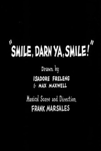 Poster de Curta Smile, Darn Ya, Smile! (1931)