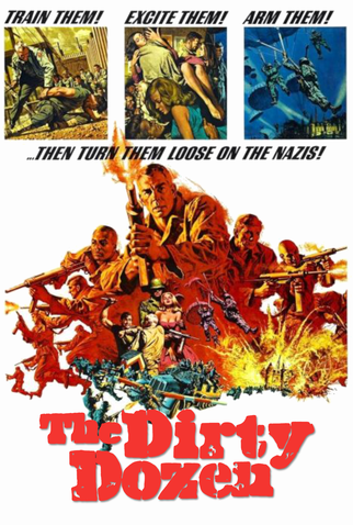 Poster 12 de Filme Os Doze Condenados (1967)