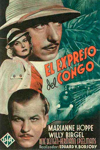Poster de Filme Expresso do Congo (1939)