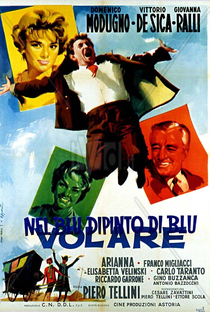 No Azul Pintado de Azul - Poster / Capa / Cartaz - Oficial 1