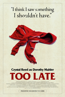 Too Late - Poster / Capa / Cartaz - Oficial 2