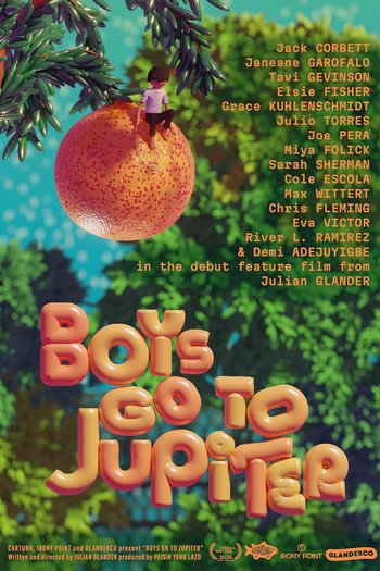 Poster de Filme Boys Go to Jupiter (2024)