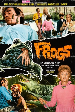 Poster 4 de Filme A Invasão das Rãs (1972)