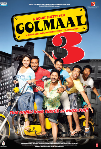 Poster 3 de Filme Golmaal 3 (2010)