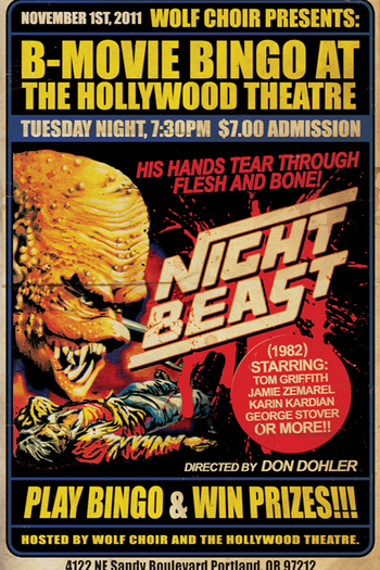  de Filme Criatura da Noite (1982)