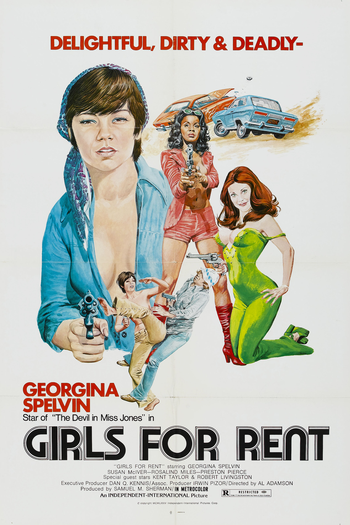 Poster de Filme Girls For Rent (1974)