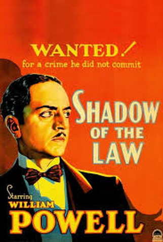 Poster 1 de Filme A Sombra da Lei (1930)