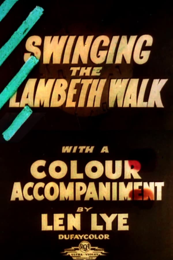 Poster de Curta Swinging the Lambeth Walk (1940)