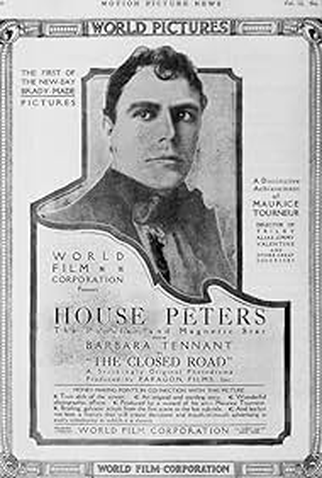 Poster 1 de Filme The Closed Road (1916)