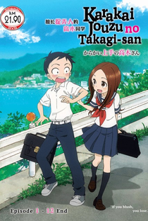 Karakai Jouzu no Takagi-san (1ª Temporada) - Poster / Capa / Cartaz - Oficial 2