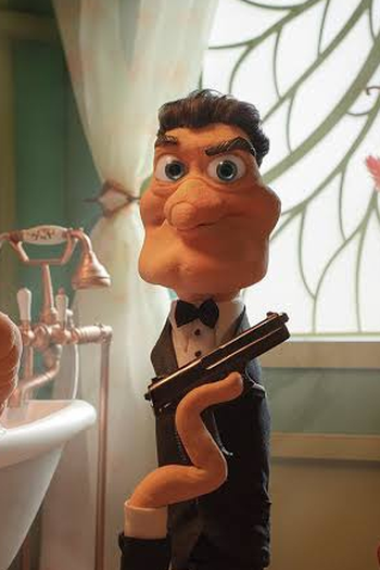 Poster de Curta Reflexo Suspeito (2018)