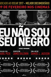 Eu Não Sou Seu Negro - Poster / Capa / Cartaz - Oficial 3