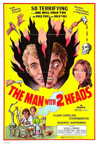 Poster 1 de Filme The Man with Two Heads (1972)