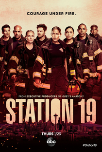 Estação 19 (3ª Temporada) - Poster / Capa / Cartaz - Oficial 1