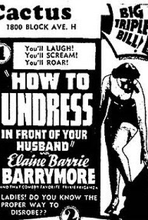 How to Undress in Front of Your Husband - Poster / Capa / Cartaz - Oficial 1
