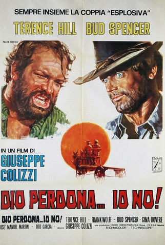 Poster 2 de Filme Deus Perdoa... Eu Não! (1967)