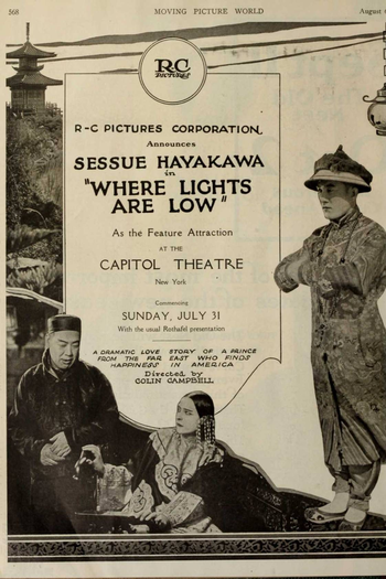  de Filme Where Lights Are Low (1921)