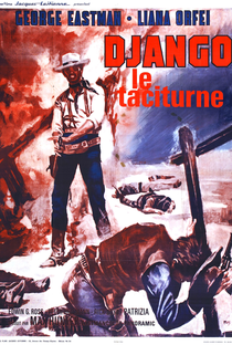Django Mata em Silêncio - Poster / Capa / Cartaz - Oficial 1