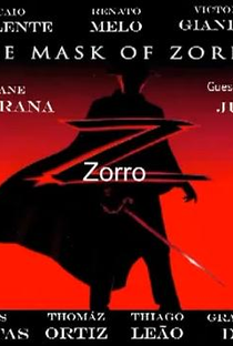 A máscara do Zorro (The Mask of Zorro) - Poster / Capa / Cartaz - Oficial 1