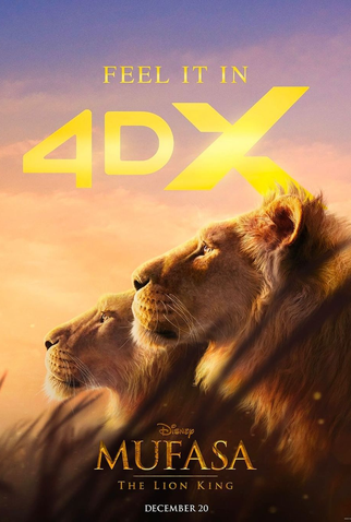 Poster 12 de Filme Mufasa: O Rei Leão (2024)