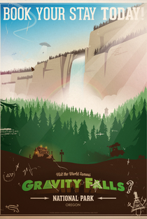 Gravity Falls (1ª Temporada) - Poster / Capa / Cartaz - Oficial 2