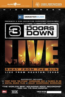 3 Doors Down: Away from the Sun, Live from Houston, Texas - Poster / Capa / Cartaz - Oficial 1