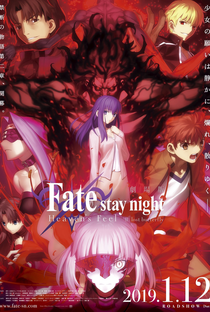Fate/stay night Movie: Heaven's Feel - II. Lost Butterfly - Poster / Capa / Cartaz - Oficial 2