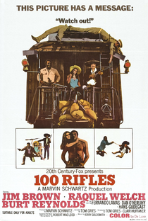 100 Rifles - Poster / Capa / Cartaz - Oficial 3
