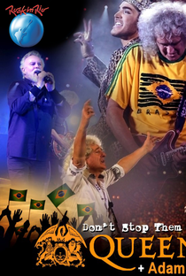Queen + Adam Lambert - Rock in Rio 2015 - Poster / Capa / Cartaz - Oficial 2