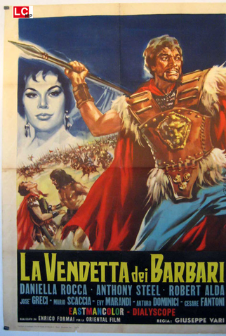Poster 1 de Filme Vingança dos bárbaros (1960)