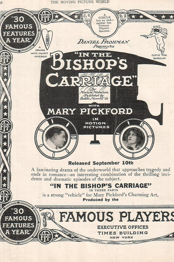 Poster de Filme In the Bishop's Carriage (1913)