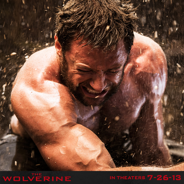 Hugh Jackman mostra os músculos em nova imagem de “Wolverine – Imortal”