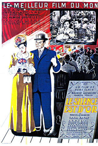 Poster 2 de Filme O Silêncio é de Ouro (1947)