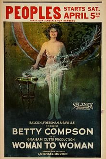 Poster de Filme Mulher Contra Mulher (1923)