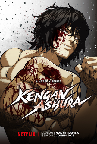 Como assistir Kengan Ashura Anime Dublado Netflix - 1 e 2