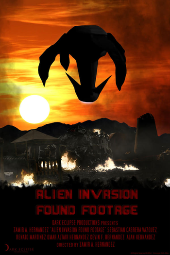 Poster de Curta Alien Invasion Found Footage (2014)