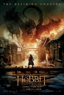 O Hobbit: A Batalha dos Cinco Exércitos - Poster / Capa / Cartaz - Oficial 1