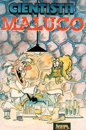 Poster de Curta Cientista Maluco (1988)